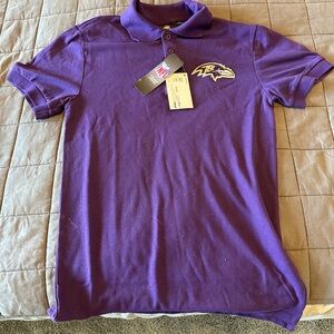 NFL Purple Polo Shirt with Logo
